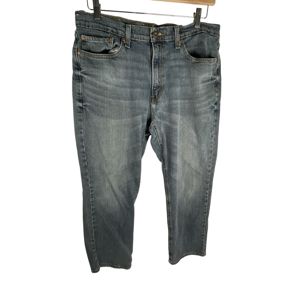 Signature By Levi Strauss & Co Jeans Mens FITS 34x28 Blue Athletic Straight